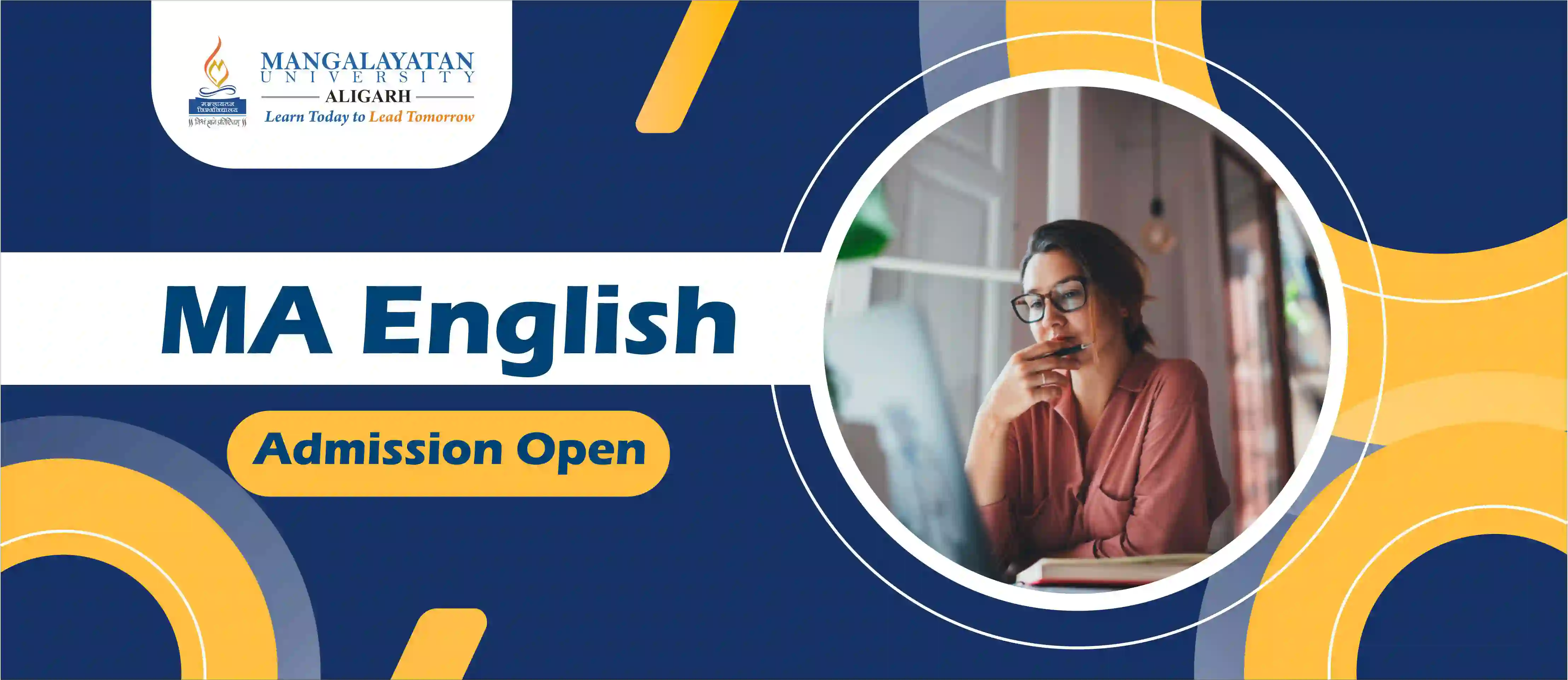 Master of Art in English Course Admission