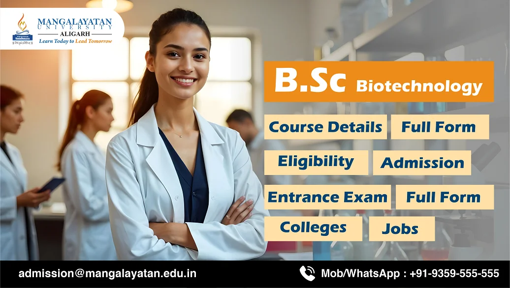 BSc Biotechnology course