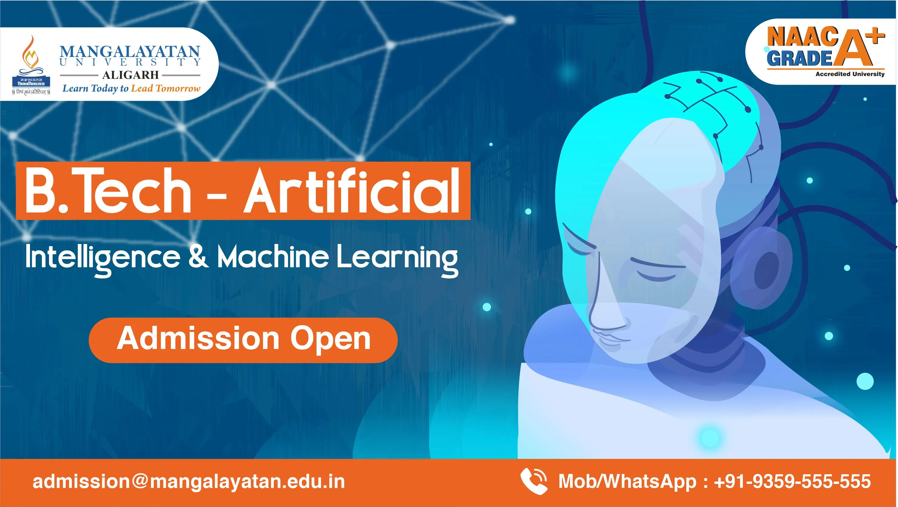 BTech in AI and ML Admission