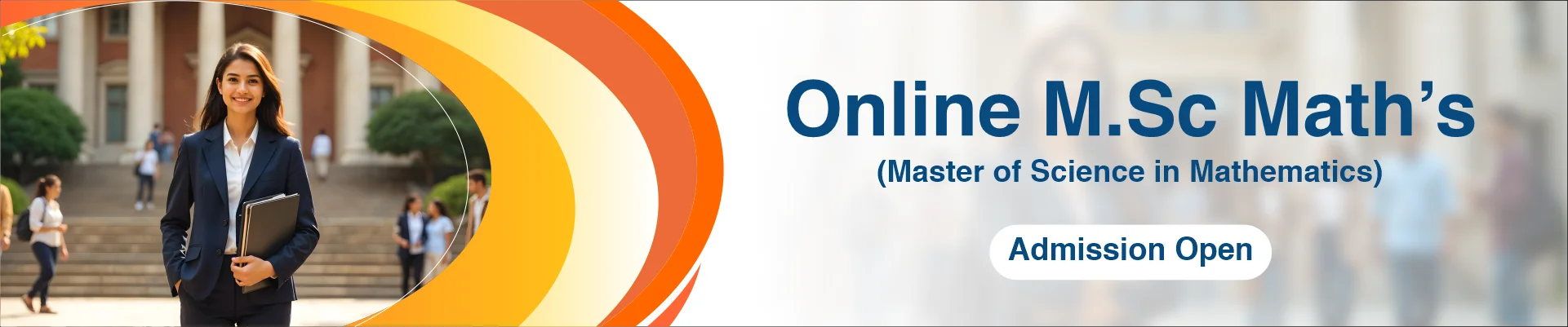 Online MSc Mathematics Admission