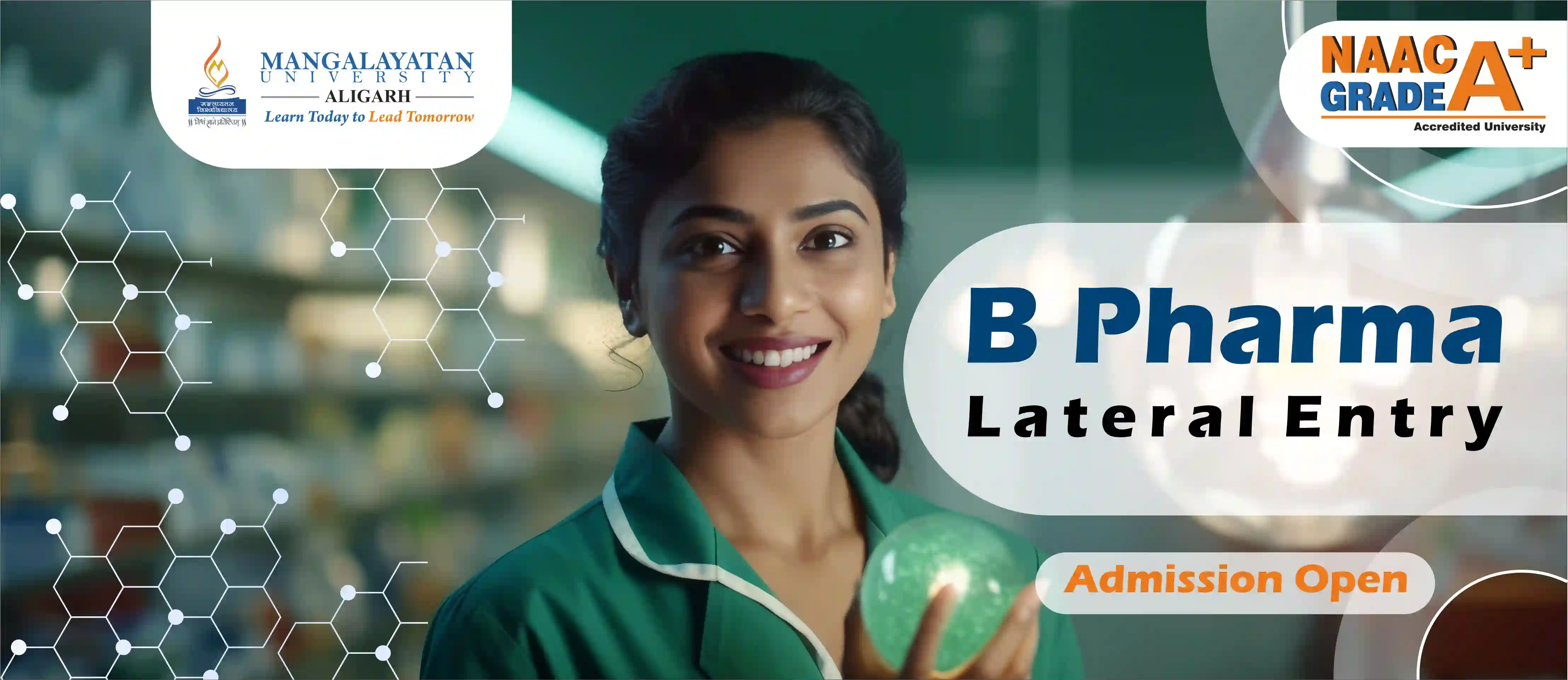 B Pharma Lateral Entry Admission